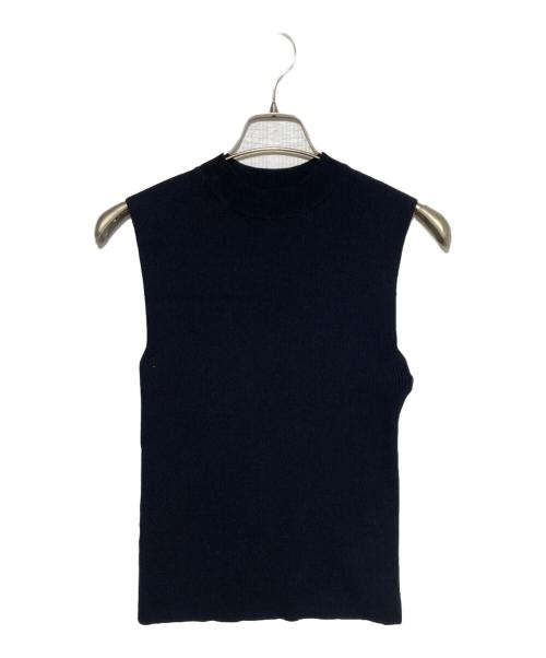 FRAY ID（フレイ アイディー）FRAY ID (フレイ アイディー) シャーリングブラウスセットニット ブラック サイズ:Fの古着・服飾アイテム