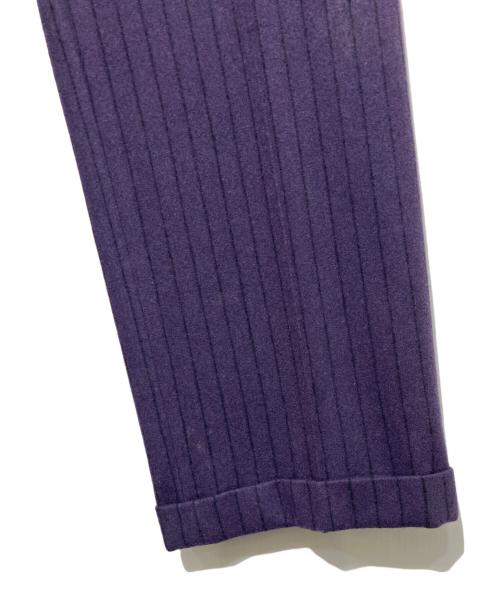 LITTLEBIG（リトルビッグ）LITTLEBIG (リトルビッグ) ストライプパンツ パープル サイズ:3の古着・服飾アイテム