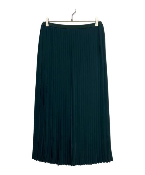 MM6 Maison Margiela（エムエムシックスメゾンマルジェラ）MM6 Maison Margiela (エムエムシックスメゾンマルジェラ) プリーツスカート グリーン サイズ:44の古着・服飾アイテム