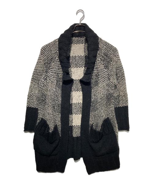 GROUND Y（グラウンドワイ）GROUND Y (グラウンドワイ) トッパーカーディガン ブラック サイズ:1の古着・服飾アイテム