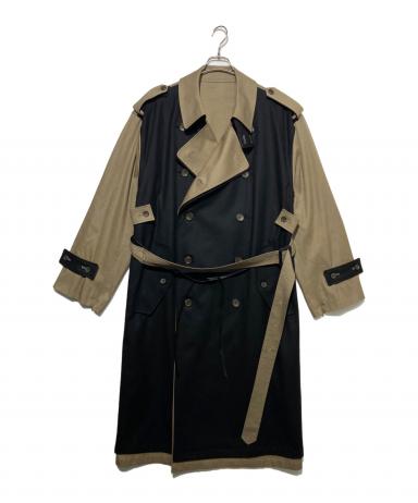 ジャケット・アウター stein DOUBLE LAPELLED TRENCH COAT 中古・古着通販】stein (シュタイン) OVERSIZED DOUBLE LAPELLED