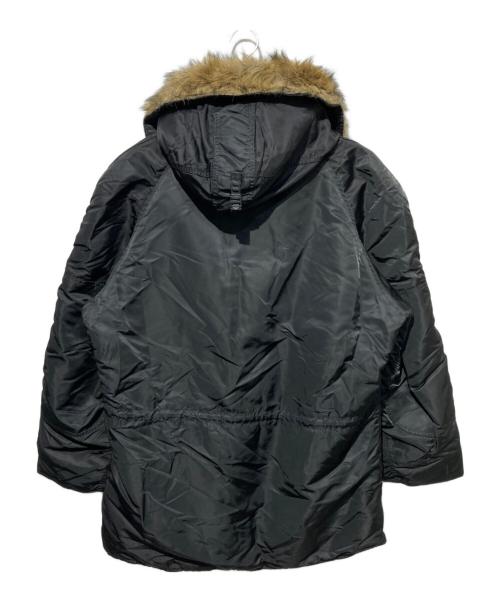 ALPHA（アルファ）ALPHA (アルファ) N-3Bタイプコート ブラック サイズ:Lの古着・服飾アイテム