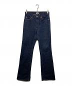 ALLEGEアレッジ）の古着「セミフレアデニムパンツ」｜インディゴ