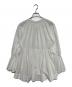 anuans (アニュアンス) ギャザーテントフレアブラウス ホワイト サイズ:Free：4000円