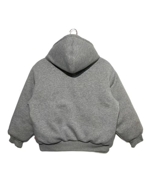 THE NORTH FACE（ザ ノース フェイス）THE NORTH FACE (ザ ノース フェイス) Supreme (シュプリーム) Filled Zip Up Hooded Sweatshirt グレー サイズ:Mの古着・服飾アイテム
