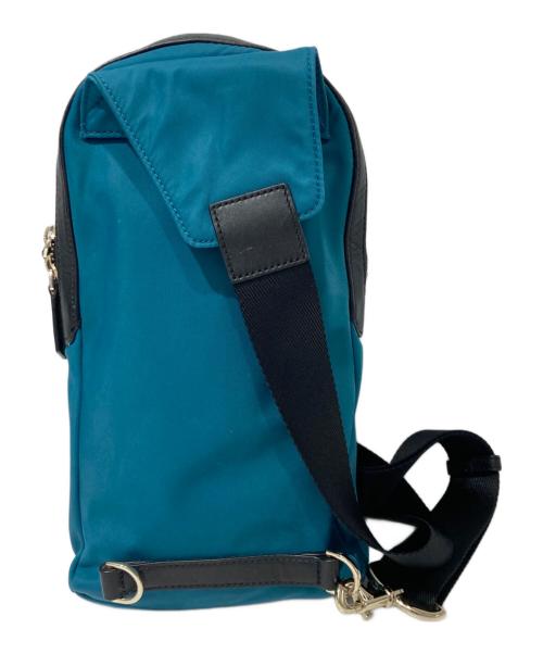 PAUL SMITH（ポールスミス）PAUL SMITH (ポールスミス) ボディーバッグ ブルー×ブラックの古着・服飾アイテム