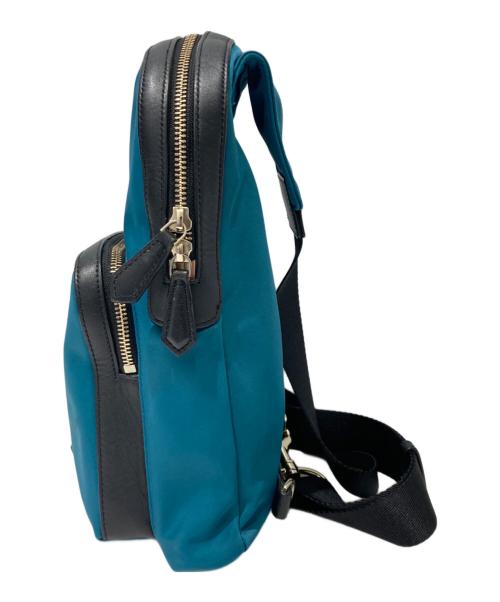 PAUL SMITH（ポールスミス）PAUL SMITH (ポールスミス) ボディーバッグ ブルー×ブラックの古着・服飾アイテム