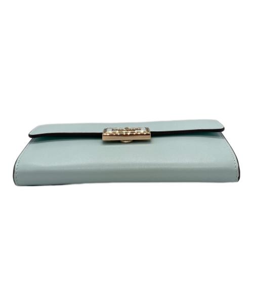 Kate Spade（ケイトスペード）Kate Spade (ケイトスペード) リーガンウォレットクロスボディバッグ ブルーの古着・服飾アイテム