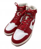 NIKEナイキ）の古着「WMNS AIR JORDAN 1 RETRO HIGH OG」｜レッド×ホワイト