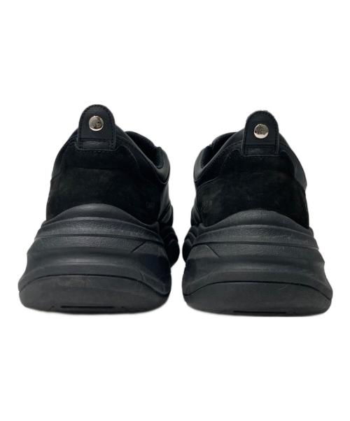 OAO（オーエーオー）OAO (オーエーオー) AUTHレザースニーカー ブラック サイズ:27cmの古着・服飾アイテム
