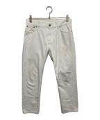 LOUIS VUITTONルイ ヴィトン）の古着「スペースワッペンパンツ」｜ホワイト