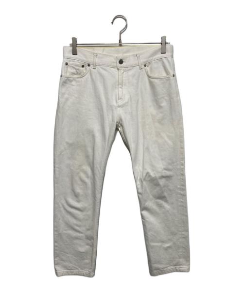 LOUIS VUITTON（ルイ ヴィトン）LOUIS VUITTON (ルイ ヴィトン) スペースワッペンパンツ ホワイト サイズ:29の古着・服飾アイテム