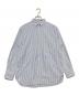 nanamica（ナナミカ）の古着「Button Down Stripe Wind Shirt」｜グレー