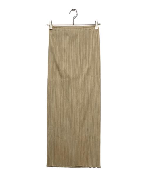 PLEATS PLEASE（プリーツプリーズ）PLEATS PLEASE (プリーツプリーズ) プリーツリングスカート アイボリー サイズ:4の古着・服飾アイテム