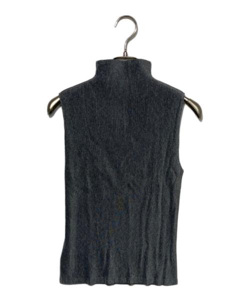 PLEATS PLEASE（プリーツプリーズ）PLEATS PLEASE (プリーツプリーズ) 細プリーツカットソー グレー サイズ:３の古着・服飾アイテム