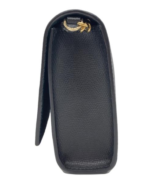 FURLA（フルラ）FURLA (フルラ) チェーンショルダーバッグ ブラックの古着・服飾アイテム