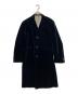 PAUL SMITH（ポールスミス）の古着「ベロアコート」｜ネイビー