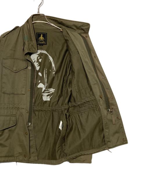 Hysteric Glamour（ヒステリックグラマー）Hysteric Glamour (ヒステリックグラマー) M65ジャケット カーキ サイズ:Sの古着・服飾アイテム