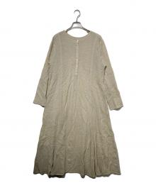 JOURNAL STANDARD relume（ジャーナルスタンダード レリューム）の古着「コットンクレープマーメイドワンピース2WAY」｜ベージュ