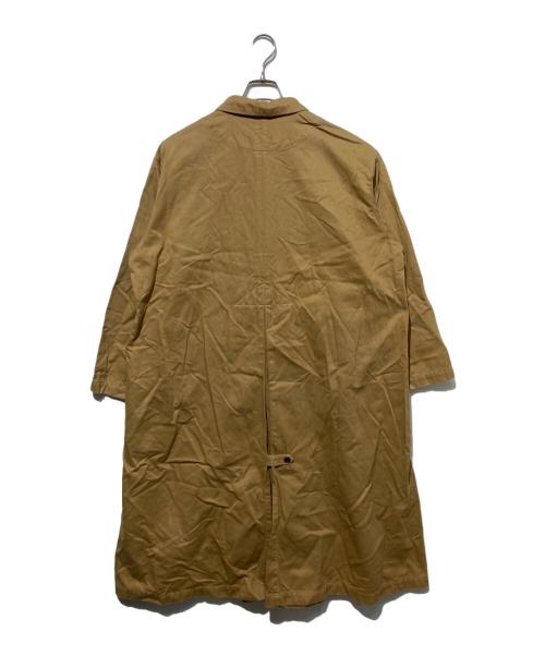 HARVESTY（ハーベスティー）HARVESTY (ハーベスティー) オーバーコート ベージュ サイズ:1の古着・服飾アイテム