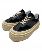 MM6 Maison Margielaエムエムシックスメゾンマルジェラ）の古着「プラットフォームシューズ」｜ブラック