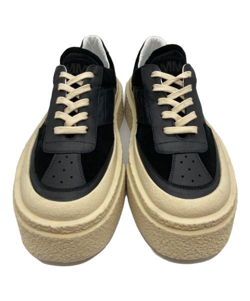 MM6 Maison Margiela（エムエムシックスメゾンマルジェラ）MM6 Maison Margiela (エムエムシックスメゾンマルジェラ) プラットフォームシューズ ブラック サイズ:39の古着・服飾アイテム