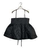 rosy monsterロージーモンスター）の古着「ビスチェ」｜ブラック