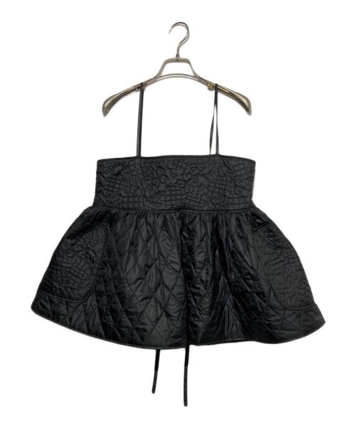 rosy monster（ロージーモンスター）rosy monster (ロージーモンスター) ビスチェ ブラック サイズ:FREEの古着・服飾アイテム