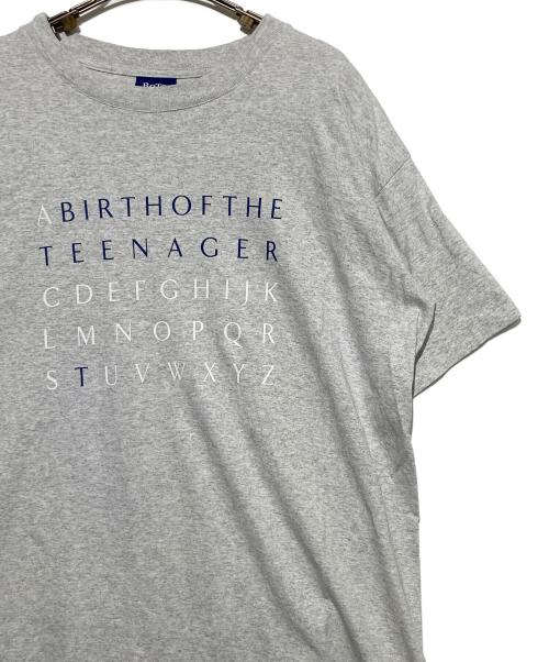 BoTT（ボット）BoTT (ボット) Alphabet Tee グレー サイズ:Lの古着・服飾アイテム