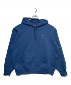 SUPREMEシュプリーム）の古着「small box hooded sweatshirt」｜ブルー