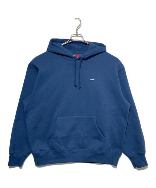 SUPREME（シュプリーム）Supreme (シュプリーム) small box hooded sweatshirt ブルー サイズ:Mの古着・服飾アイテム