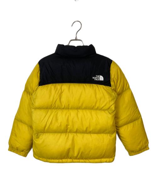 THE NORTH FACE（ザ ノース フェイス）THE NORTH FACE (ザ ノース フェイス) キッズヌプシジャケット イエロー×ブラック サイズ:140cmの古着・服飾アイテム