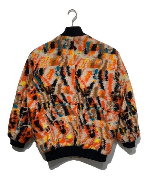 ISABEL MARANT（イザベルマラン）ISABEL MARANT (イザベルマラン) OTIS WOOL COAT オレンジ×ブラック サイズ:Mの古着・服飾アイテム