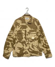 PALACE（パレス）の古着「canvas shirt カモフラジャケット」｜ベージュ