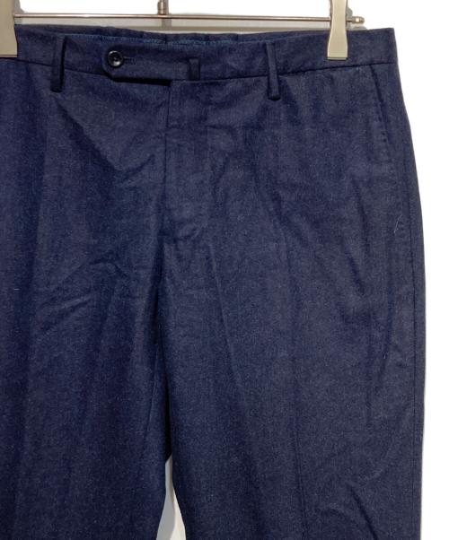 INCOTEX（インコテックス）INCOTEX (インコテックス) ウールPATTERN30タイプトラウザー ネイビー サイズ:46の古着・服飾アイテム