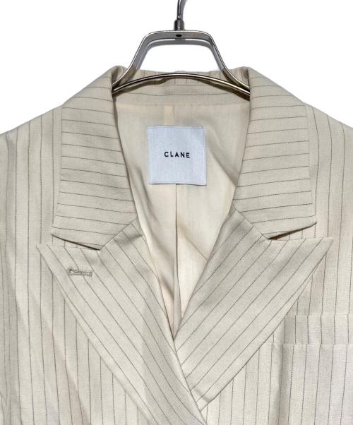 CLANE（クラネ）CLANE (クラネ) CROPPED TAILRED JACKET アイボリー サイズ:1の古着・服飾アイテム