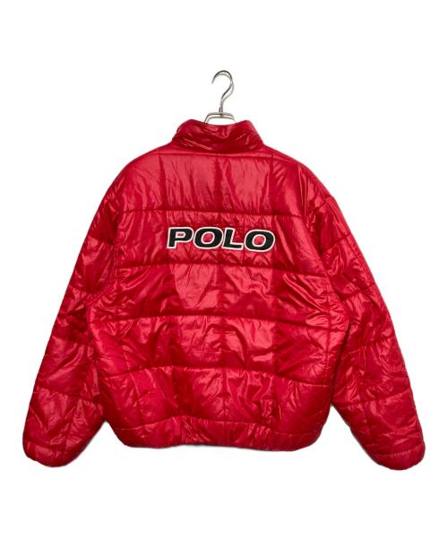 POLO SPORT（ポロスポーツ）POLO SPORT (ポロスポーツ) リバーシブルプルオーバーパフジャケット レッド サイズ:XLの古着・服飾アイテム