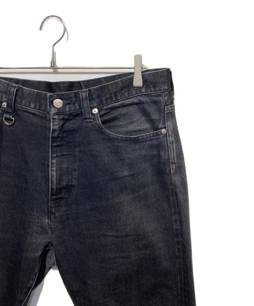 uniform experiment（ユニフォームエクスペリメント）uniform experiment (ユニフォームエクスペリメント) デニムパンツ ブラック サイズ:2の古着・服飾アイテム
