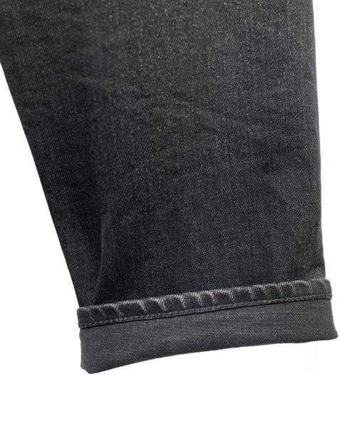 uniform experiment（ユニフォームエクスペリメント）uniform experiment (ユニフォームエクスペリメント) デニムパンツ ブラック サイズ:2の古着・服飾アイテム