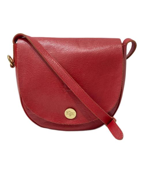 IL BISONTE（イル ビゾンテ）IL BISONTE (イル ビゾンテ) ショルダーバッグ レッドの古着・服飾アイテム