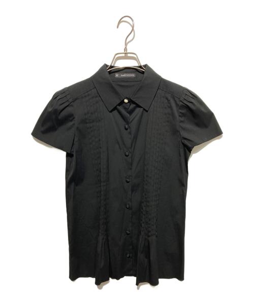 FOXEY NEWYORK（フォクシーニューヨーク）FOXEY NEWYORK (フォクシーニューヨーク) ノースリーブブラウス ブラック サイズ:40の古着・服飾アイテム