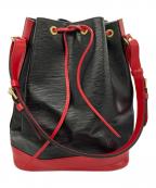 LOUIS VUITTONルイ ヴィトン）の古着「ノエショルダーバッグ」｜ブラック×レッド