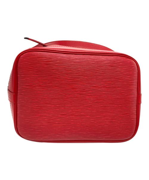 LOUIS VUITTON（ルイ ヴィトン）LOUIS VUITTON (ルイ ヴィトン) ノエショルダーバッグ ブラック×レッドの古着・服飾アイテム