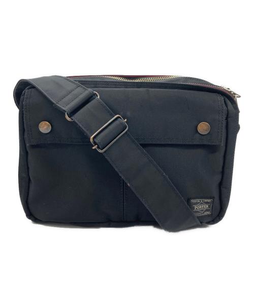 PORTER（ポーター）PORTER (ポーター) エルファインショルダーバッグ ブラックの古着・服飾アイテム