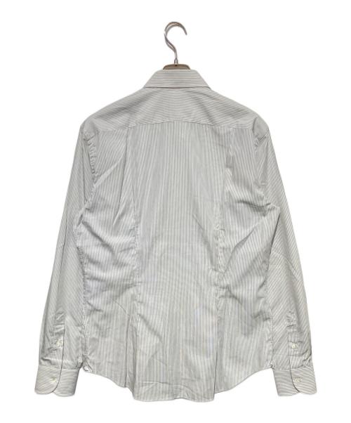 Salvatore Ferragamo（サルヴァトーレ フェラガモ）Salvatore Ferragamo (サルヴァトーレ フェラガモ) 長袖シャツ グレー サイズ:40の古着・服飾アイテム