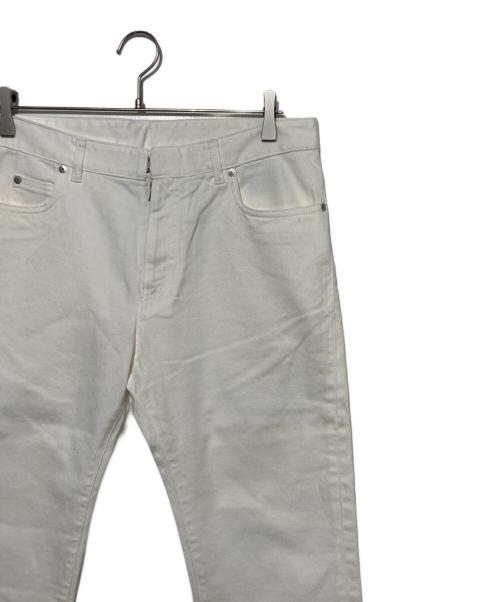 Maison Margiela（メゾンマルジェラ）Maison Margiela (メゾンマルジェラ) デニムパンツ ホワイト サイズ:48の古着・服飾アイテム