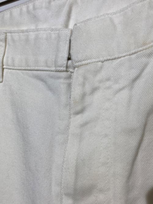 Maison Margiela（メゾンマルジェラ）Maison Margiela (メゾンマルジェラ) デニムパンツ ホワイト サイズ:48の古着・服飾アイテム