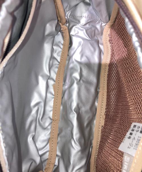 SILVER LAKE CLUB（シルバーレイククラブ）SILVER LAKE CLUB (シルバーレイククラブ) ボディーバッグ ベージュ×ブラウンの古着・服飾アイテム