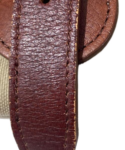 SILVER LAKE CLUB（シルバーレイククラブ）SILVER LAKE CLUB (シルバーレイククラブ) ボディーバッグ ベージュ×ブラウンの古着・服飾アイテム