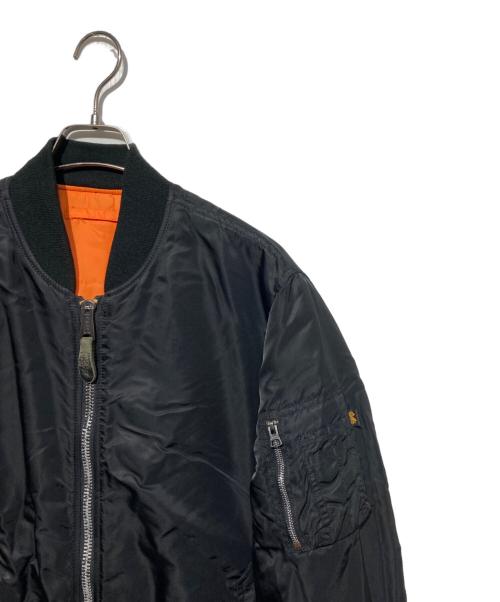 ALPHA（アルファ）ALPHA (アルファ) MA-1ジャケット ブラック サイズ:XLの古着・服飾アイテム